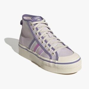 Adidas x Parley Nizza Platform Hi-Top Sneakers 7.5